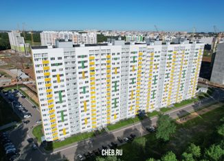 Однокомнатная квартира на продажу, 37.3 м2, Чебоксары, улица писателя Лаврентия Таллерова, 22, ЖК Солнечный Парк