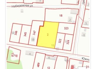 Продажа участка, 25 сот., деревня Новосёлы, Южная улица, 1Б