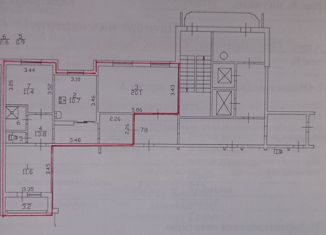 Трехкомнатная квартира на продажу, 71.1 м2, Колпино, Тверская улица, 46