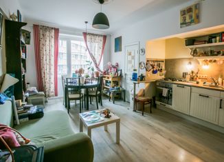 Продается двухкомнатная квартира, 43 м2, Москва, улица Бурденко, 11Ас2, метро Парк культуры