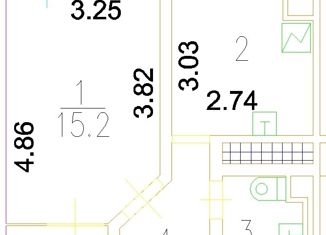 Продается 1-ком. квартира, 36 м2, Москва, 2-я Квесисская улица, 24к2, 2-я Квесисская улица