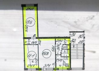 Продажа 3-комнатной квартиры, 58.4 м2, Санкт-Петербург, улица Солдата Корзуна, 36, метро Проспект Ветеранов