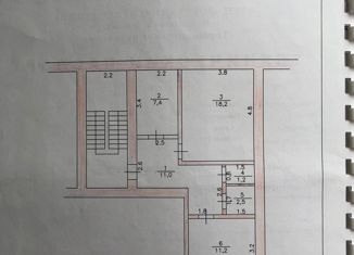 Продаю 2-комнатную квартиру, 51.5 м2, Пензенская область, Полевая улица, 24