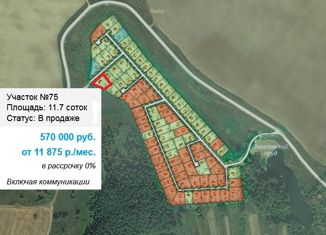 Участок на продажу, 11.74 сот., коттеджный посёлок Светлозёрье