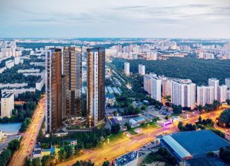 Продажа однокомнатной квартиры, 36.7 м2, Москва, ЖК Архитектор, улица Обручева, 28Гс1