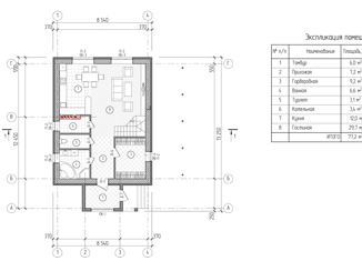 Продаю дом, 143.9 м2, село Пушкарное, Центральная улица