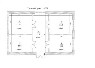 Продажа офиса, 106.7 м2, Челябинск, Троицкий тракт, 11Л, Советский район
