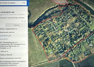 Продам участок, 15 сот., село Новосёлка Нерльская