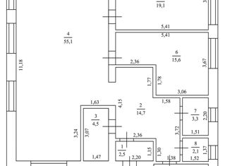 Продажа дома, 132 м2, деревня Ошкукова, Зелёная улица