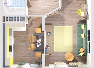 Продажа однокомнатной квартиры, 47 м2, Ростов-на-Дону, ЖК Новый Горизонт, Тибетская улица, 1Бс1