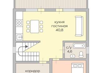 Продам дом, 150 м2, деревня Устиновка