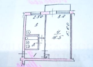 Продам 1-ком. квартиру, 30.4 м2, Чайковский, улица Мира, 2/4