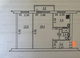 Продам двухкомнатную квартиру, 44 м2, Самара, Ново-Садовая улица, 285А, Октябрьский район