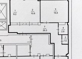 Продам 3-комнатную квартиру, 72.6 м2, Красноярск, Октябрьский район, Норильская улица, 34