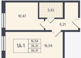 1-ком. квартира на продажу, 36.3 м2, посёлок Щеглово, посёлок Щеглово, 42