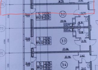 Квартира на продажу студия, 28 м2, Мурино, улица Шувалова, 40, ЖК Цвета радуги