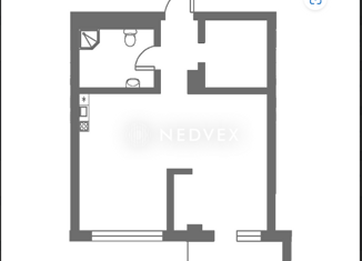 Продаю 1-ком. квартиру, 48.4 м2, Сочи, ЖК Курортный, улица Ленина, 290/6