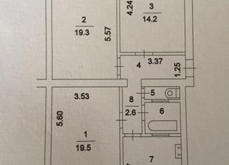 Продам трехкомнатную квартиру, 72.5 м2, Москва, Большая Пионерская улица, 42, район Замоскворечье