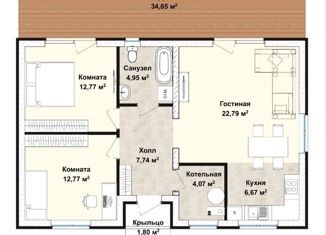 Продам дом, 108 м2, посёлок Бобровский, улица 1 Мая