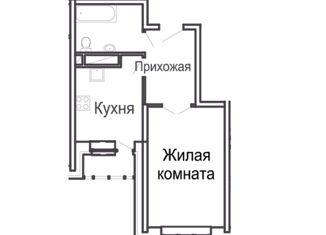 Однокомнатная квартира на продажу, 38.18 м2, Балашиха, Молодёжная улица, 9