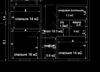 Продаю дом, 111 м2, поселок Юг, улица Орджоникидзе