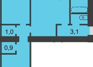 Продается трехкомнатная квартира, 55 м2, Нижний Новгород, проспект Героев, 37, метро Буревестник