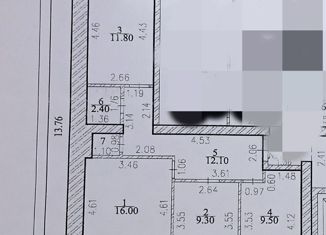 Продается 3-ком. квартира, 60.2 м2, Чувашия, улица Семашко, 6