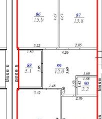 Продаю 3-ком. квартиру, 80 м2, Самара, ЖК Акварель, 5-я просека, 137