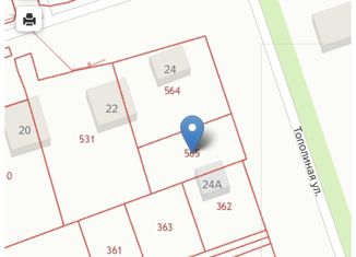 Продаю земельный участок, 6 сот., Цивильск, Тополиная улица