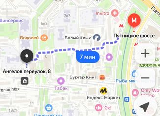 1-ком. квартира на продажу, 37.5 м2, Москва, Ангелов переулок, 8, Ангелов переулок