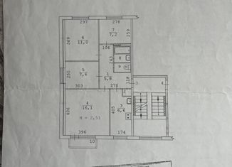 Продаю 4-ком. квартиру, 58.1 м2, Екатеринбург, улица Крауля, 61к2, Верх-Исетский район