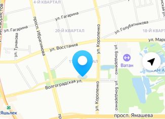 1-комнатная квартира на продажу, 31.3 м2, Казань, Волгоградская улица, 41