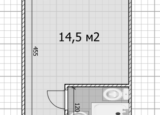 Продажа квартиры студии, 14.5 м2, Москва, Литовский бульвар, 6к3, ЮЗАО