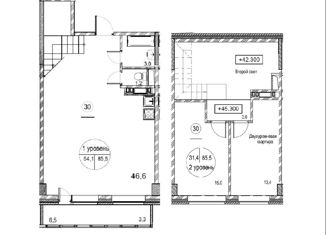 Продаю четырехкомнатную квартиру, 86.2 м2, Дмитров, Спасская улица, 6А