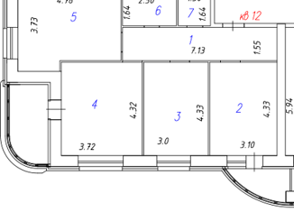 3-ком. квартира на продажу, 85.4 м2, Иваново, микрорайон Самоцветы, 3, Октябрьский район