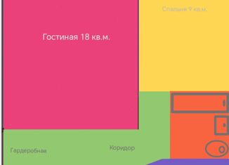 Продажа 2-комнатной квартиры, 50 м2, Красноярск, проспект 60 лет Образования СССР, 54А, ЖК Снегири