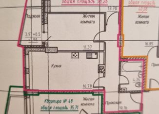 Продаю двухкомнатную квартиру, 58 м2, Ростов-на-Дону, улица Ларина, 45с6, ЖК Сердце Ростова 2