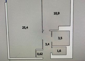 Продажа 1-комнатной квартиры, 47.4 м2, Москва, улица Молодцова, 17, улица Молодцова