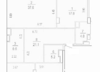 Продажа трехкомнатной квартиры, 141 м2, Москва, Ломоносовский проспект, 25к5, метро Ломоносовский проспект