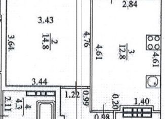 Продам 1-ком. квартиру, 39.4 м2, Верхняя Пышма, улица Свердлова, 1Г, ЖК Садовый-2