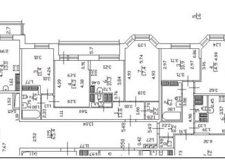 Продам 3-ком. квартиру, 75 м2, Санкт-Петербург, улица Валерия Гаврилина, 3к1, улица Валерия Гаврилина