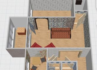 2-комнатная квартира на продажу, 42.4 м2, Каменск-Шахтинский, улица Ворошилова, 3А