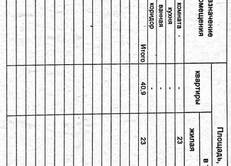 1-ком. квартира на продажу, 40.9 м2, Томская область, улица Лебедева, 97