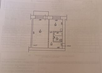 Однокомнатная квартира на продажу, 29.3 м2, Кемеровская область, улица Пушкина, 2