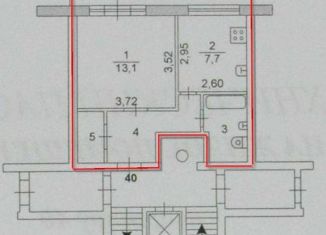 Комната на продажу, 34.3 м2, Челябинск, Комсомольский проспект, 61, Курчатовский район