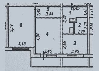 2-ком. квартира на продажу, 61.2 м2, Ивановская область, улица Зверева, 39