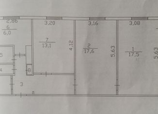 Продажа 3-ком. квартиры, 68 м2, деревня Старая, Верхняя улица, 10