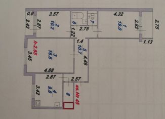 Продам 3-комнатную квартиру, 65.5 м2, Тейково, 2-я Комовская улица, 15