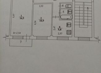 Продаю 2-ком. квартиру, 44.4 м2, поселок Воротынск, Сиреневый бульвар, 17