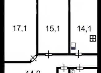 Продажа 2-комнатной квартиры, 67 м2, Санкт-Петербург, Боровая улица, 96, Боровая улица